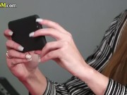 CFNM secretaries wank guy cock in office 9/16