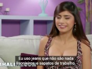 MIA KHALIFA - Linda garota árabe falando sobre sua história de origem pornô (e chupando paus) 5/16
