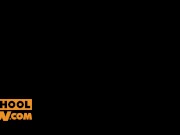 POV - Blonde busty fuck slut Angie Lynx grinds along your dick in anal romp 15/16