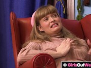 Horny girls lick and finger each others wet cunt during foot massage 2/16