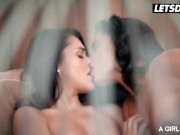 Lana & Alya Enjoy Lesbian Love On The Couch - A GIRL KNOWS 9/16