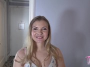 Sexy Slutty Blonde Harlow West Fucked And Creampied By Her Vigorous Coach! 2/16