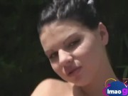 Sweet brunette perfect curve 8/16