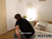 MATURE4K. Mature woman takes of her excited stepson for sex 3/16