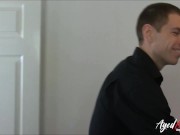 OLDNANNY Gigantic mature breasts of adult model got played 12/16