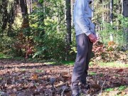 DICKFLASH in the PARK: a slutty milf can't resist to give a me a hard titty fuck 2/16