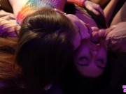 Сосу член и даю в киску, а подруга помогает, секс втроем _ Нигоника топ Порн 2023 15/16