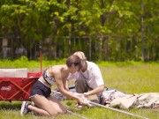 Cut - Couple Outdoor Sex In Camp - Bai Si Yin - MTVQ19-EP1 - High Quality Chinese Film 12/16