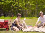 Cut - Couple Outdoor Sex In Camp - Bai Si Yin - MTVQ19-EP1 - High Quality Chinese Film 9/16