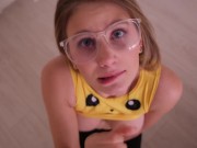 MORNING SUCK. FUCKED HER MOUTH 14/16