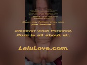 Babe has BIG eye rolling shivering orgasm while fucked POV missionary & masturbating with vibrator to creampie - Lelu Love 16/16