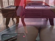 I control her pussy in public with a lovense lush - she moans and is embarassed 1/16