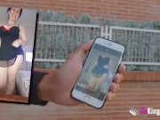 Desperate MILF fulfills a fantasy! Sex with her young friend 3/16