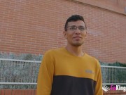 Desperate MILF fulfills a fantasy! Sex with her young friend 4/16