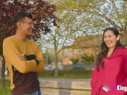 Desperate MILF fulfills a fantasy! Sex with her young friend 6/16