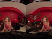 Sexy brunette Allie Addison lets you fuck her soaking wet pussy in multiple positions in Virtual Reality 5/16