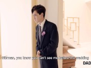 DADDY4K. Lucky man satisfies son's lovely bride right in the bedroom 16/16