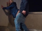 Public Quickie im Eisstadion! Fanfick während des Spieles nach der Drittelpause! 14/16