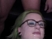 Dirty deepthroaters facial and cum session 13/16