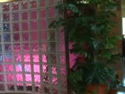 Petite blonde with small perfect titties gives POV tugjob 1/16