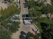 VIXEN Ebony babes hot encounter at Hotel 1/16