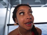 Fuckin My Sugar Daddy On A Cruise Ship Balcony 🛳💦😈 1/16