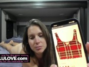 Webcam babe strips & twerks her booty then edges in masturbating session with her vibrator to HUGE orgasm - Lelu Love 8/16