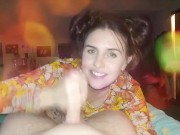 SPH Wife jacks off Husband while talking about Huge Cockt Huge Cock 11/16