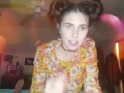 SPH Wife jacks off Husband while talking about Huge Cockt Huge Cock 13/16