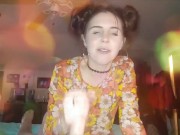 SPH Wife jacks off Husband while talking about Huge Cockt Huge Cock 15/16