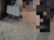 Miiana-DEFI : BAISE Hard avec l'ELECTRICIEN sur la table à MANGER 4/16