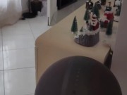 Miiana-DEFI : BAISE Hard avec l'ELECTRICIEN sur la table à MANGER 5/16