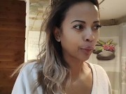 Miiana-DEFI : BAISE Hard avec l'ELECTRICIEN sur la table à MANGER 8/16