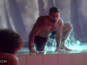 Deeper. BFFs share cock in threesome 2/16