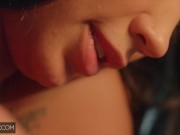 Deeper. BFFs share cock in threesome 5/16