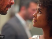 Deeper. BFFs share cock in threesome 6/16