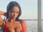 Deeper. BFFs share cock in threesome 8/16