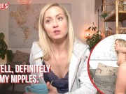 Ersties: Horny Blonde Rubs Herself Down