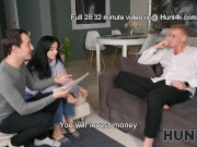 HUNT4K. Naughty girl asks man to sneak inside while BF reads poems 4/16