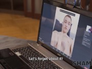 SHAME4K. Guy needs no money because he wants sex with the mature teacher 4/16