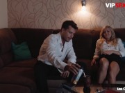 Sam Brooke And Sicilia Have The Most Intense Lesbian Sex Then Enjoy Hot Action With Stud - VIP SEX VAULT 1/16