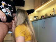 🔥Hot Blowjob from Mary and Gorgeous Handjob by SOHIMI Male Masturbator💦 12/16