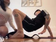 I can't resist and I fuck my yoga student @lukomaluko1 8/16