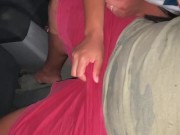 se levanta temprano para llevarme a la escuela y así le agradezco… Un rapidín antes de clases 3/16