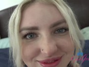 GFE Experience with Britt Blair pussy licked and gets ready to school cock (GFE POV) 6/16