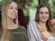 Ersties: Lauren wird von Sirena gefingert und geleckt, bis sie kommt 2/16