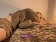 新入社員が上司に寝取られSEX！無許可の生ハメ中出しに困惑しながらもオフィスでマジイキ！素人カップル/歳の差/NTR/美少女/イラマチオ/電マ/個人撮影/変態/English subtitles 14/16