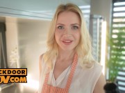 POV - First time anal for your hot blonde wife Kitty Li 3/16