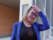 Big titted MILF Lara Cruz finds a true job in porn!º 6/16