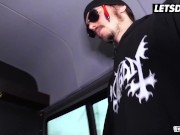 Tight Babe Daphne Klyde Oiled And Prepared For Ravaging With Big Cock Bald Guy - LETSDOEIT 9/16